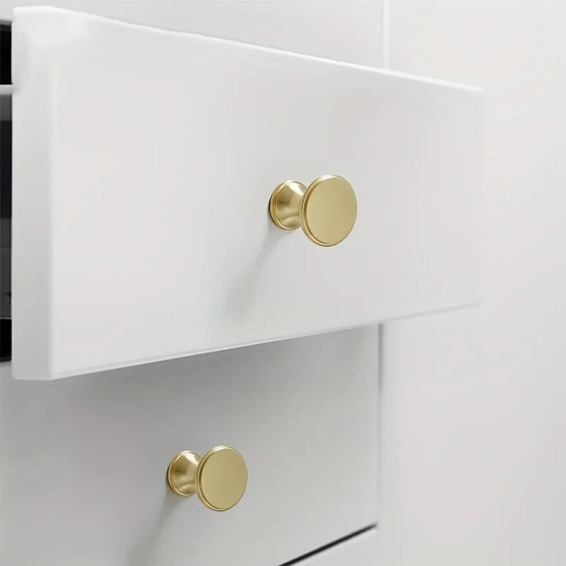 Zinc Alloy Cabinet Drawer Concealed Pull Ring Handle Cabinet Pull Handle Qme YELLOW