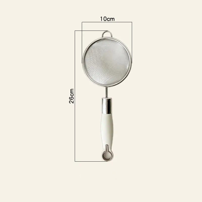 Stainless Steel Mesh Strainer Spoon – Juice, Milk & Sieve Mesh Strainer Spoon Qme L