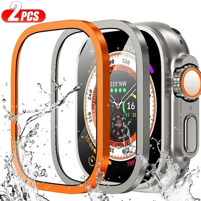 Apple Watch Ultra 49mm Tempered Glass Screen Protector HD Watch Screen Protector Qme