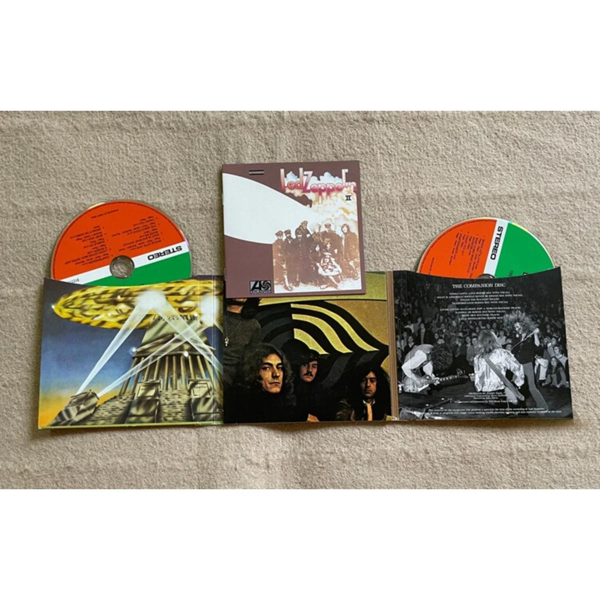 Led Zeppelin II CD – Whole Lotta Love & Classic Rock Tracks Music CD Qme