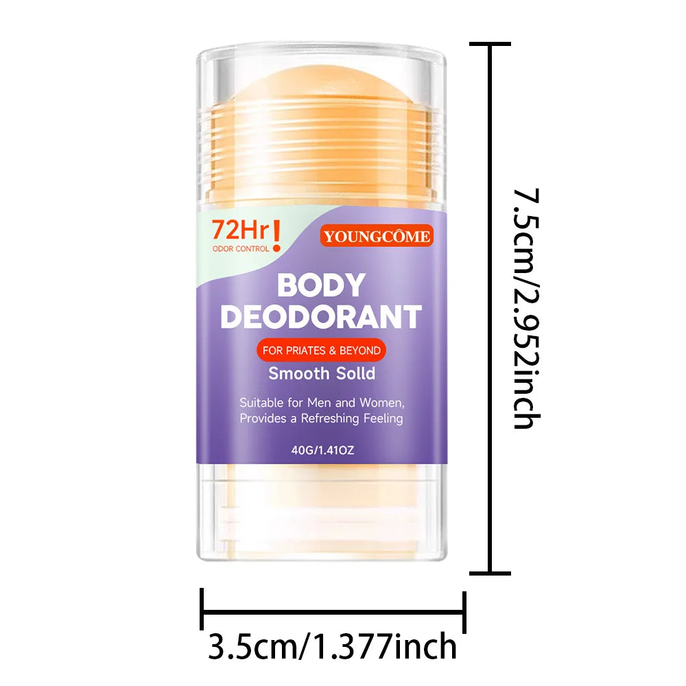 YOUNGCOME Solid Deodorant Stick – Odor Control for Women Deodorant Stick Qst 1pcs