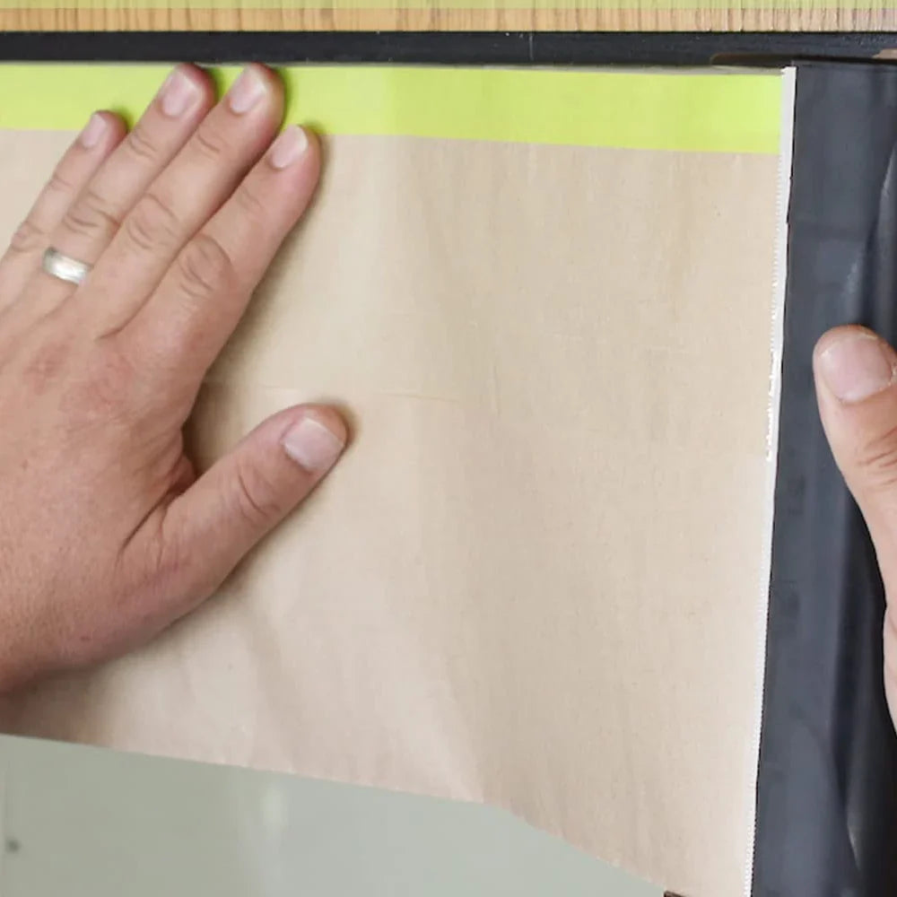 Pre-Taped Masking Paper Painting Tape & Drape Protective Roll Masking Paper Roll Qme