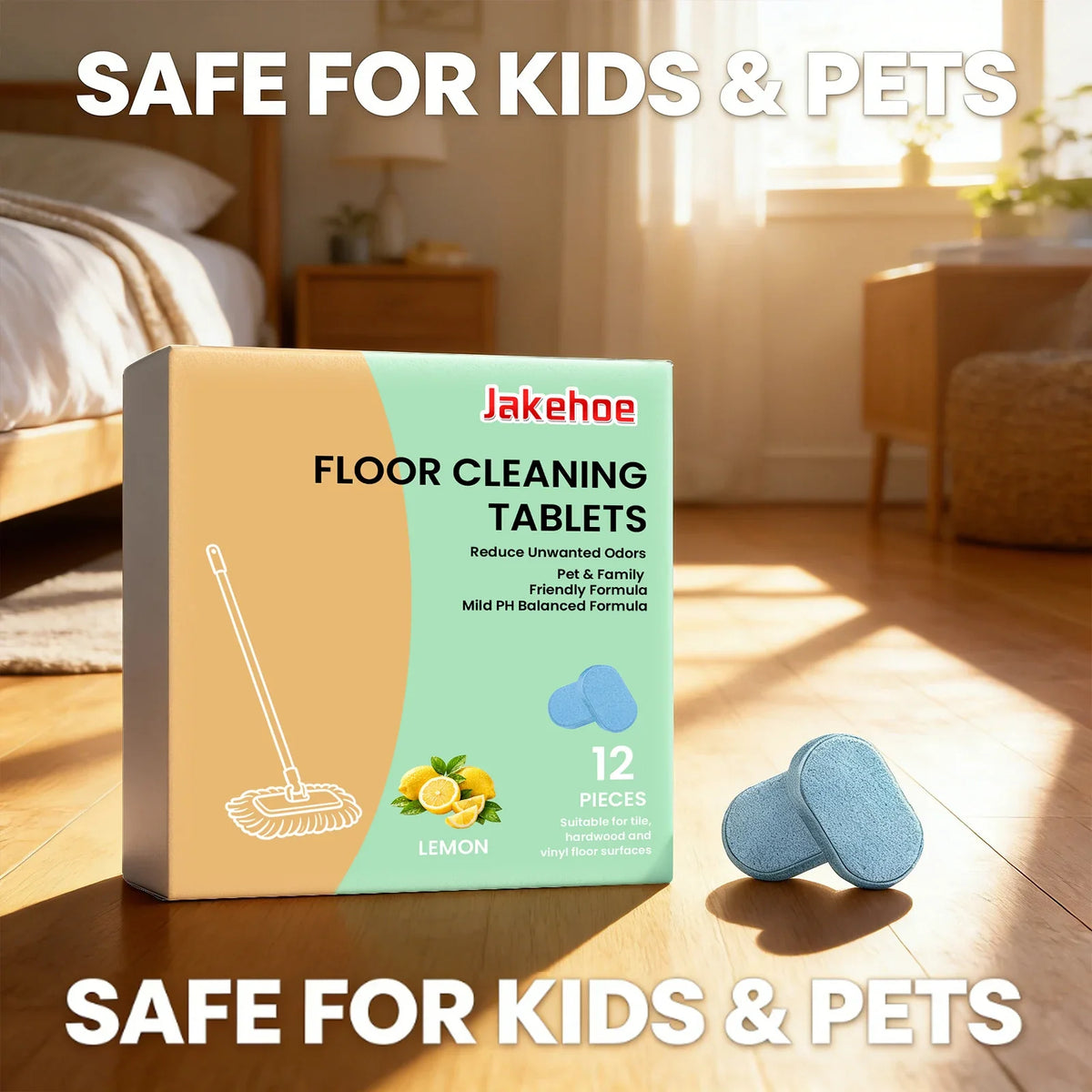 Floor Cleaning Tablets – Stain Removal, Odor Elimination & Polish Floor Cleaning Tablet Qme