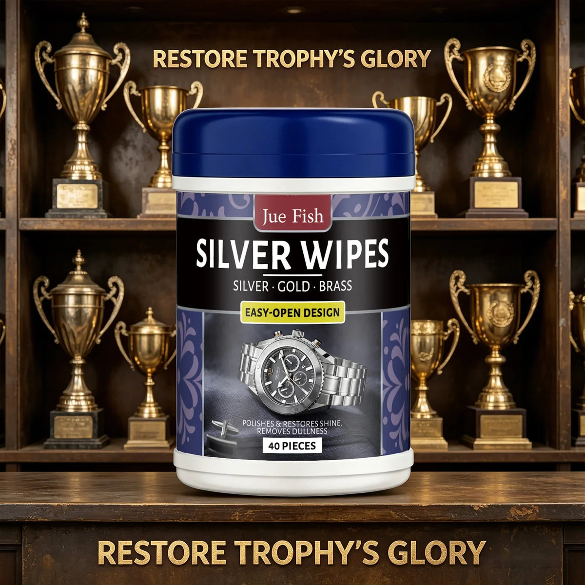 Silverware Polishing Wipes – Clean, Shine & Remove Tarnish Silver Polishing Wipes Qme