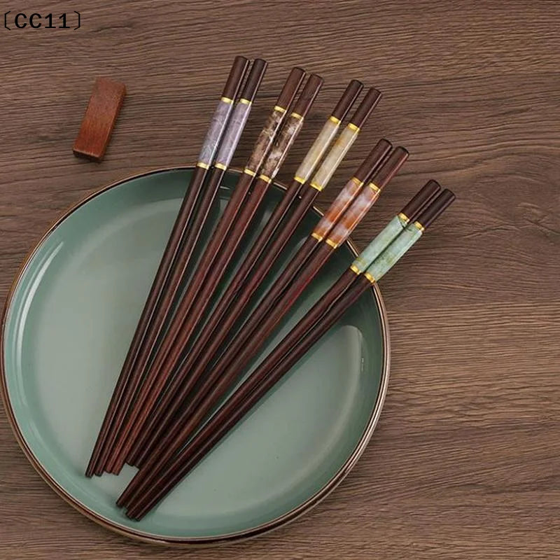 Reusable Bamboo Non-Slip Chopsticks – Sushi & Dining Bamboo Chopsticks Qme