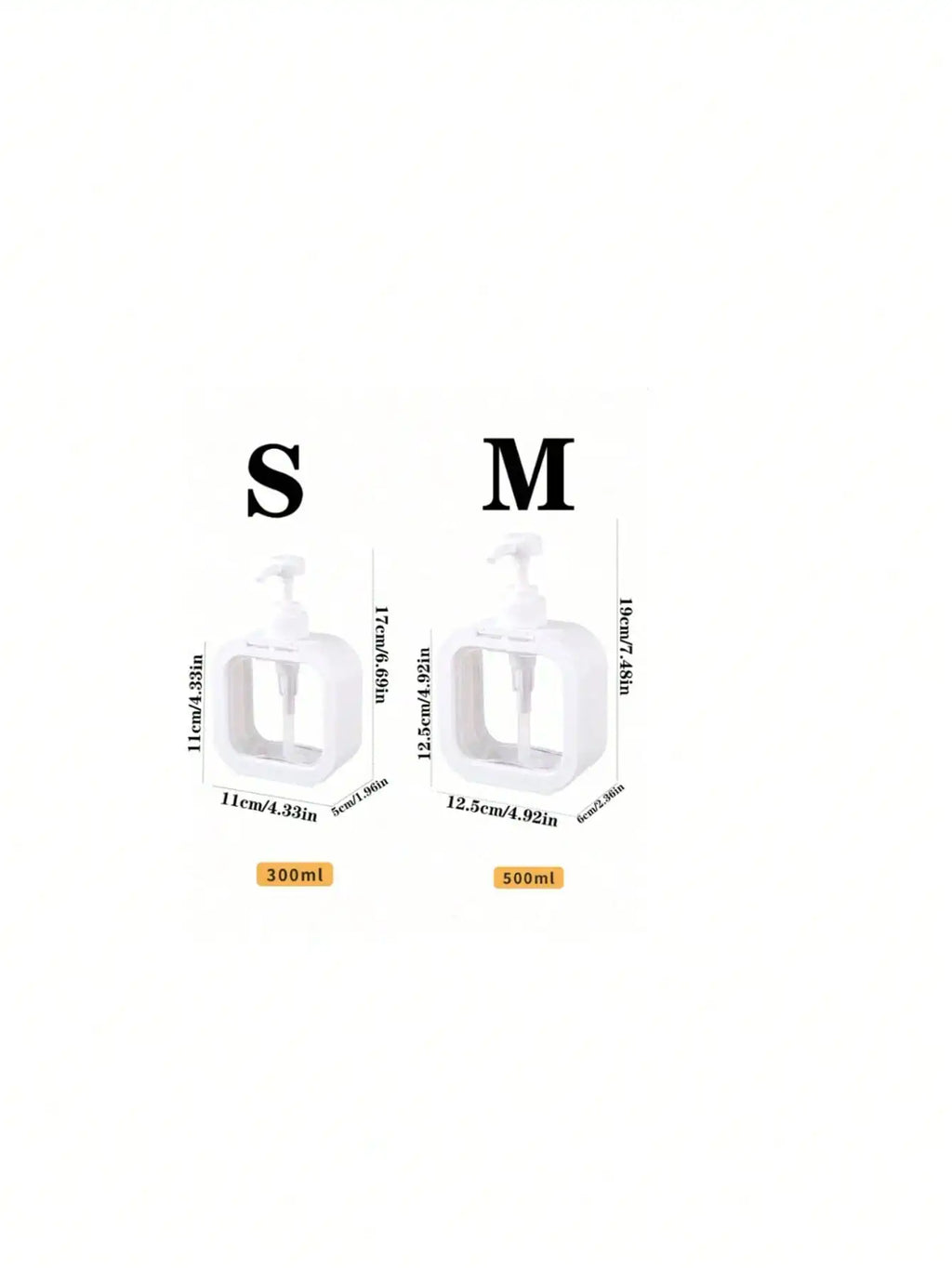 300ml Refillable Dispenser Bottle – Lotion, Shampoo & Skincare Refillable Dispenser Bottle Qme