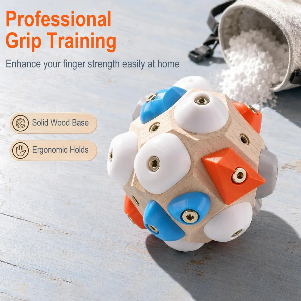 DIY Boulder Ball Climbing Holds – Finger & Grip Strength Trainer Climbing Grip Trainer Qst