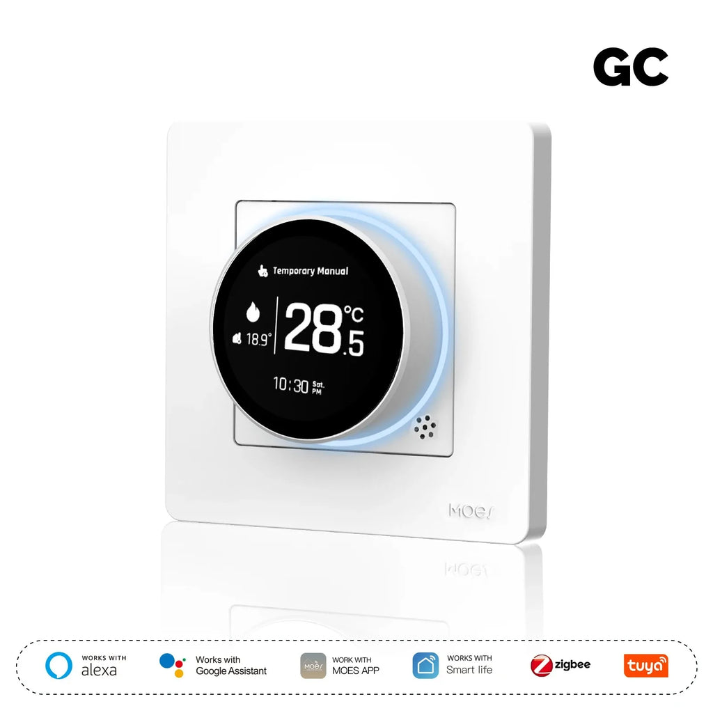 Tuya ZigBee Smart Thermostat – Alexa & Google Compatible Smart Thermostat Qst Gas boiler WH