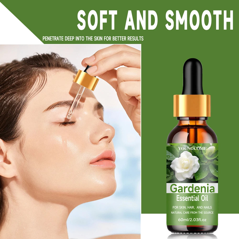 YOUNGCOME Gardenia Essential Oil Hair Conditioner | Deep Moisture Hair Conditioner Qst