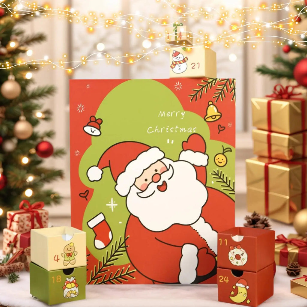 24-Day Fillable Advent Calendar Boxes 2025 Christmas Advent Calendar Set Qme