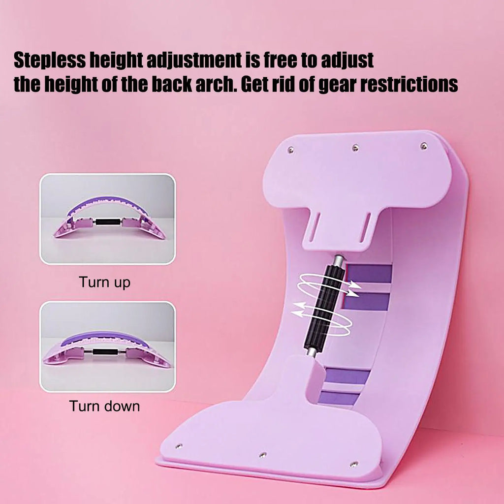 Portable Lumbar Stretcher Waist Support Board | Post-Workout Lumbar Stretcher Board Qme