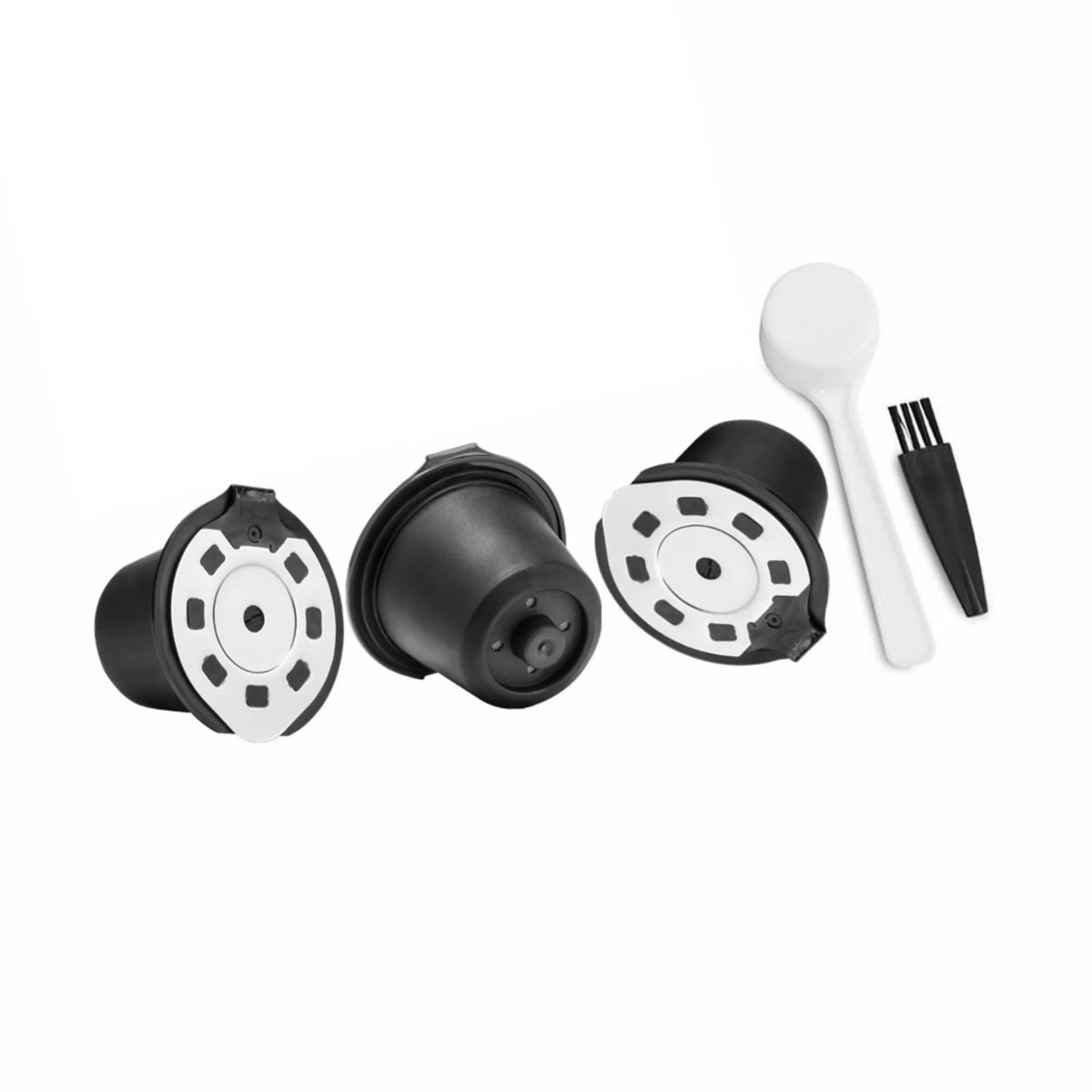 RECAFIMIL Refillable Stainless Steel Nespresso Capsules Reusable Coffee Capsule Qst 3Y Capsules
