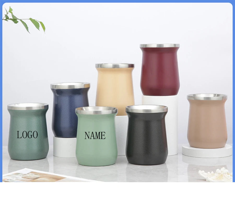 Stainless Steel Vacuum Insulated Travel Tumbler & Thermos Mug Insulated Travel Tumbler Qst