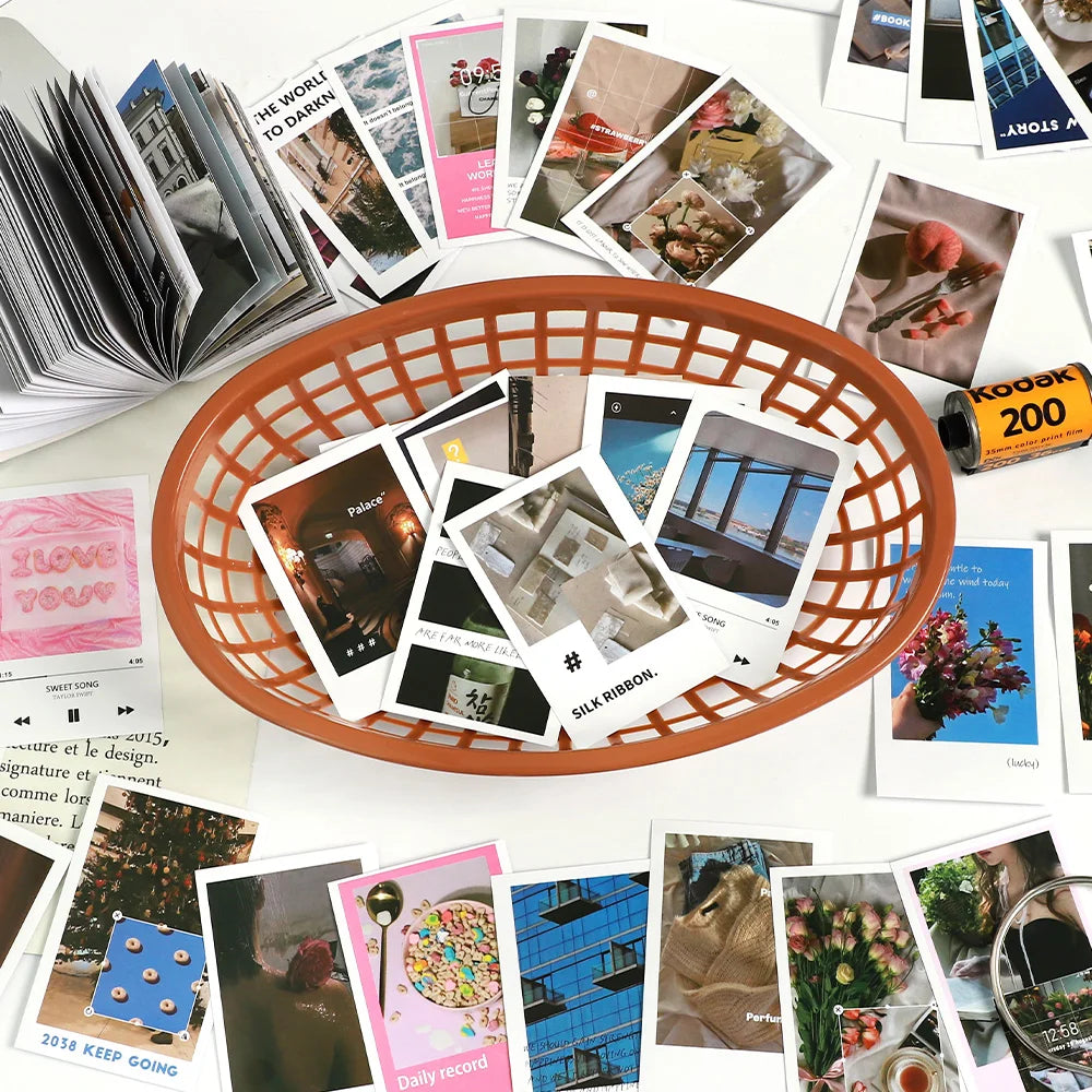 Large Landscape Aesthetic Stickers for Scrapbooking & Journaling Decorative Stickers Qme