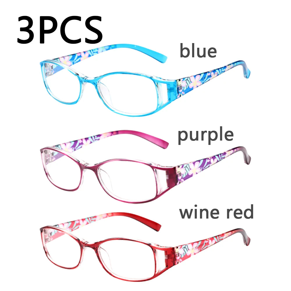 VOPHA Retro Square Reading Glasses Anti-Blue Light +1.0–+3.0 Reading Glasses Qst