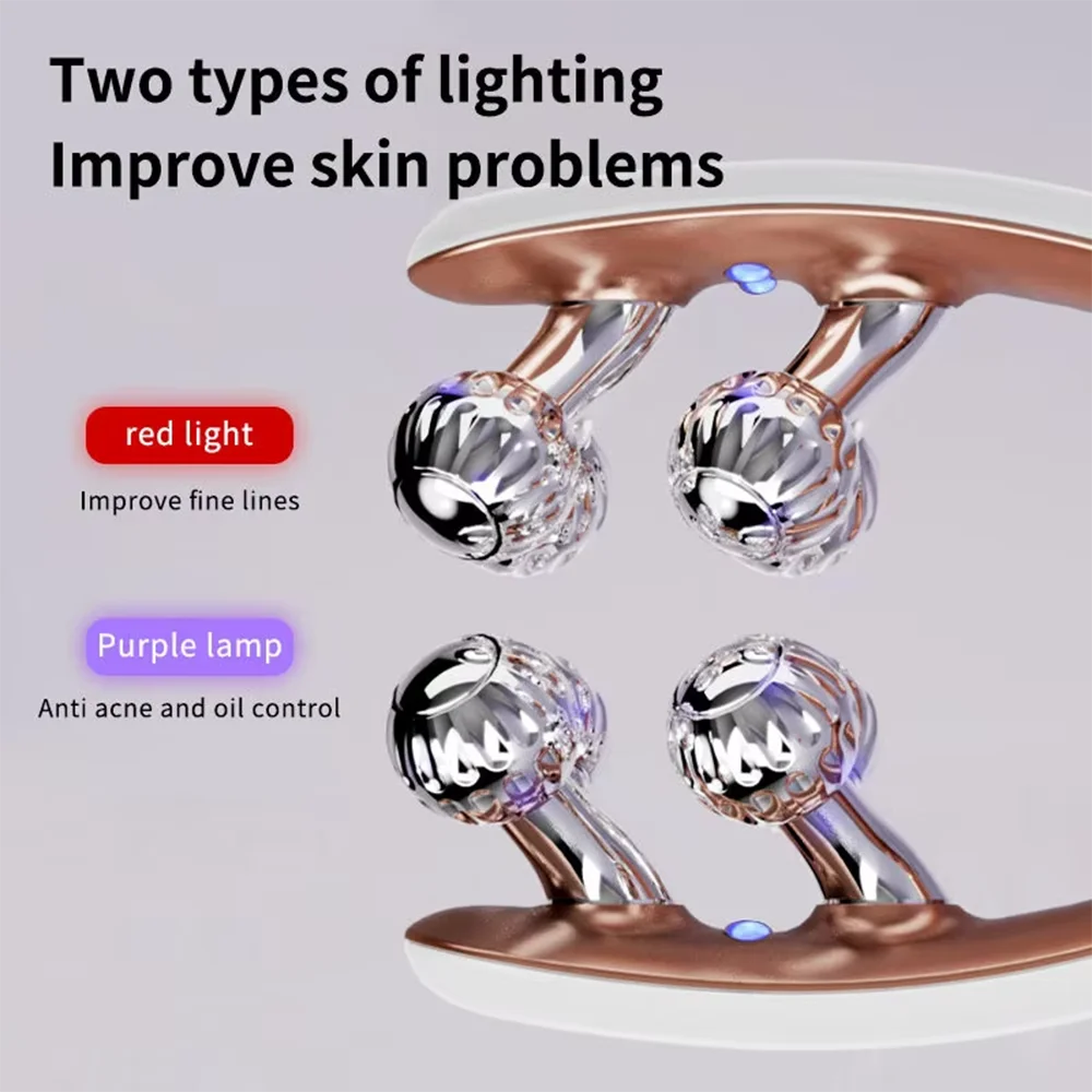 RF EMS Microcurrent Face Roller – Lifting & Firming Beauty Device Face Lifting Massager Qst