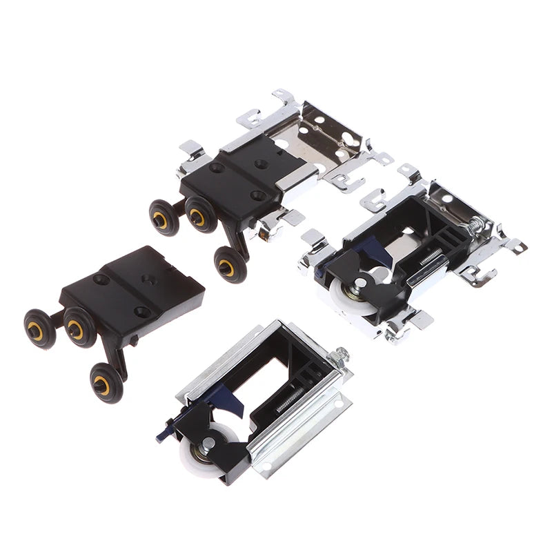 Sliding Wardrobe Door Roller Pulley Top Bottom Runner Guide Door Roller Pulley Qst