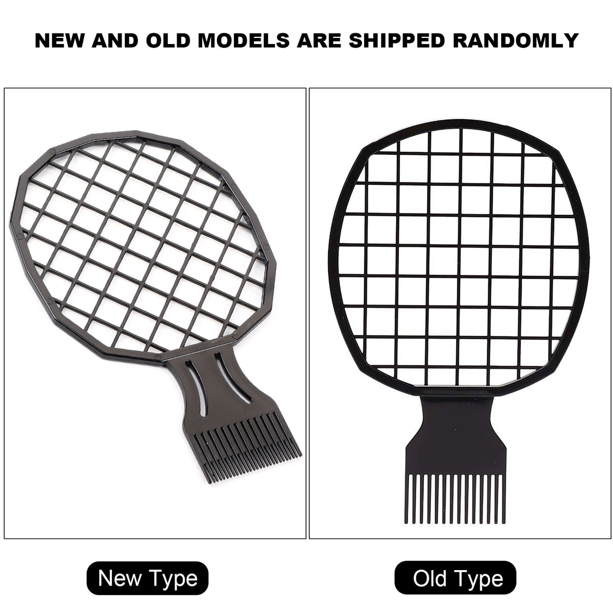 Afro Curly Hair Comb – Tin Foil Hot Perm Hairdressing Tool Hair Styling Comb Qst