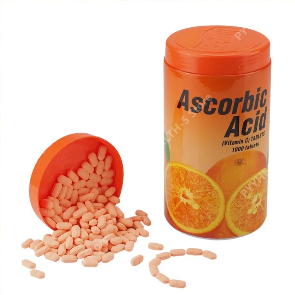 Vitamin C Chewable Tablets Orange Flavor 1000 Count Kids Adults Chewable Vitamin Supplement Qst