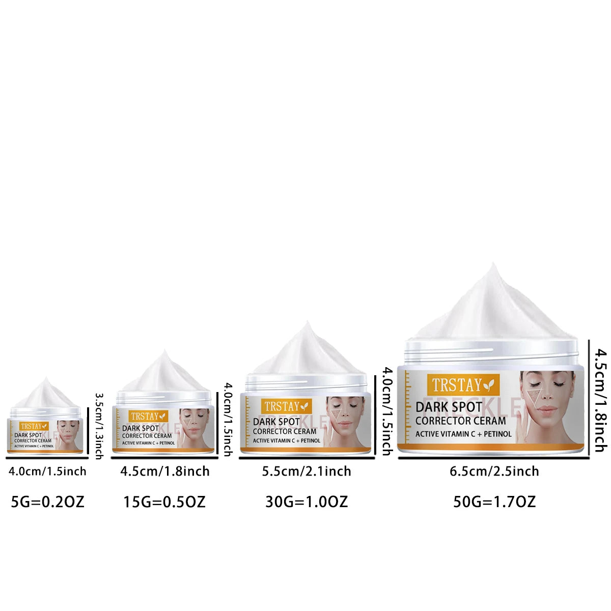 YRFKT Black Spot Correction Cream – Brighten & Even Skin Spot Correction Cream Qst