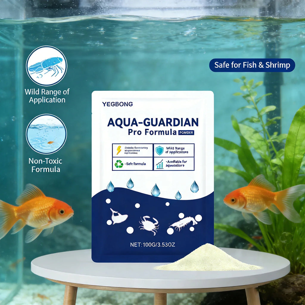 Fish Tank Water Purification Powder – Aquarium Clarifier Aquarium Water Clarifier Qme