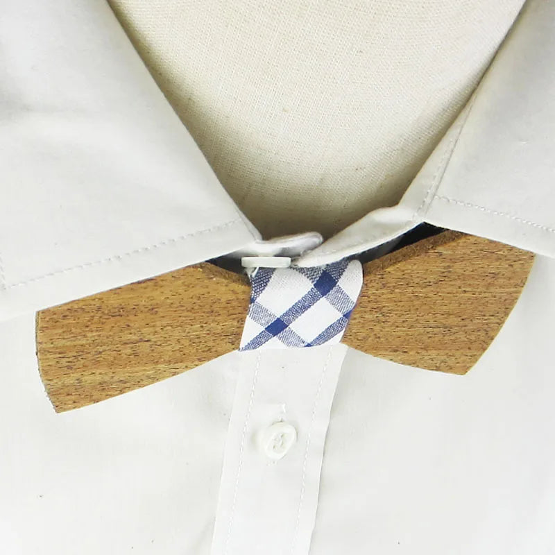 Tuxedo Bow Tie – Rhinestone, Velvet, Leather & Wood Styles Formal Bow Tie Qme color6