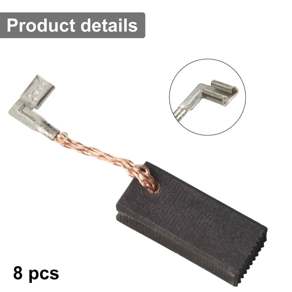 CB350 Carbon Brushes 194160-9 for HR4011C HR4001C – 8-Pack Carbon Brush Set Qme