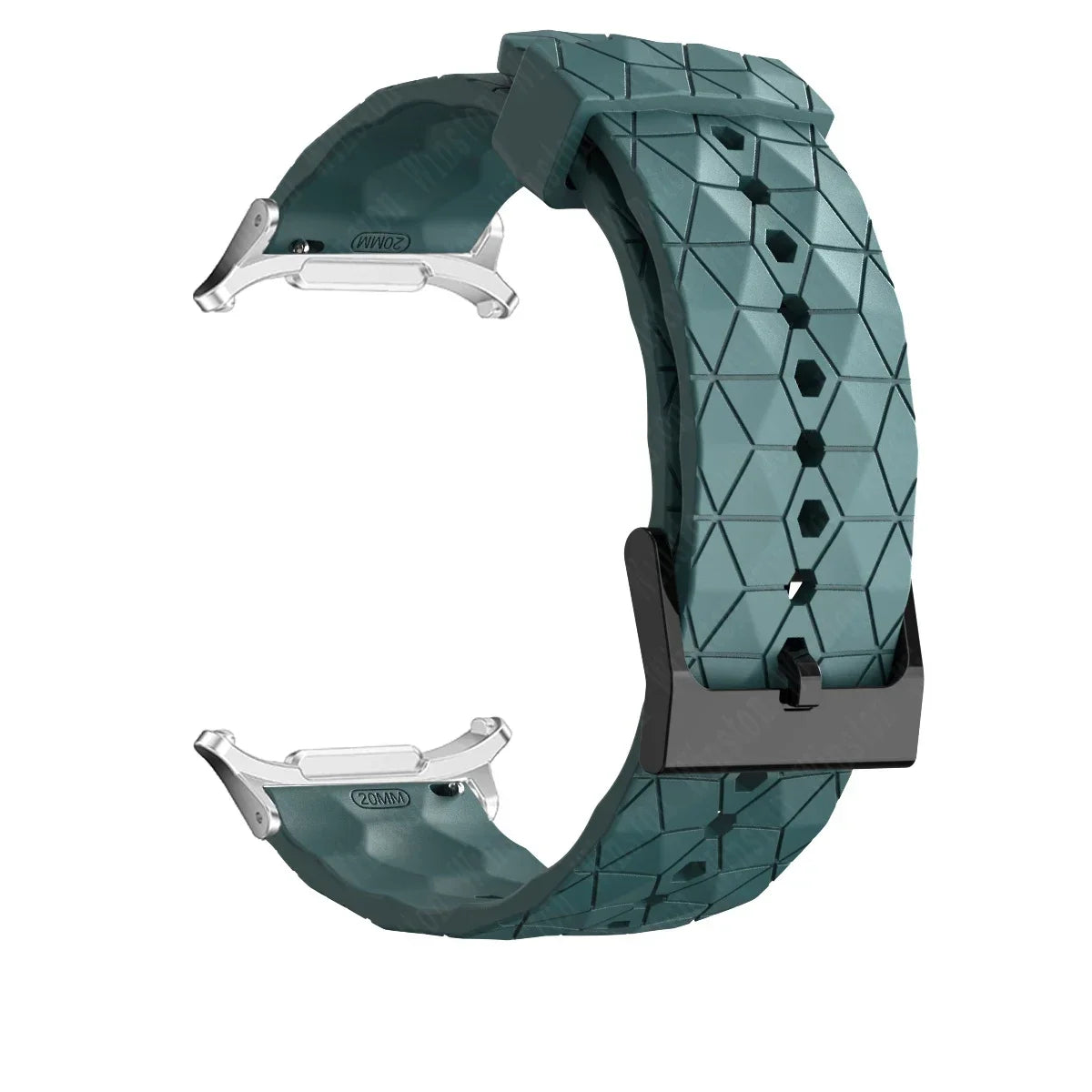 Silicone Sport Strap for Samsung Galaxy Watch 7 Ultra – 40 Colors