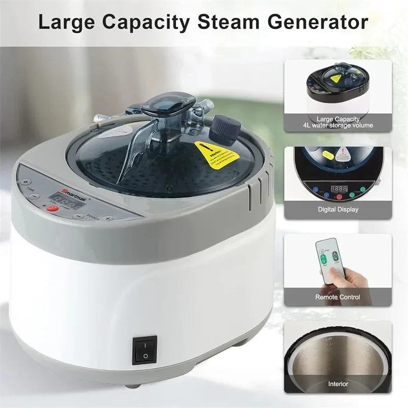 Portable Full Body Steam Sauna Tent & 1500W Steamer Portable Steam Sauna Qst
