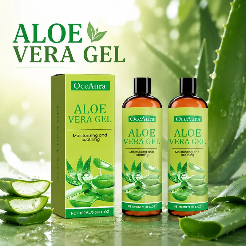 Natural Aloe Vera Gel Moisturizing Face & Body Cream | Qme Aloe Vera Gel Cream Qme