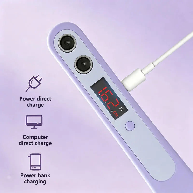 Ultrasonic Digital Height Measuring Ruler – Portable Family Tool Height Measuring Device Qst