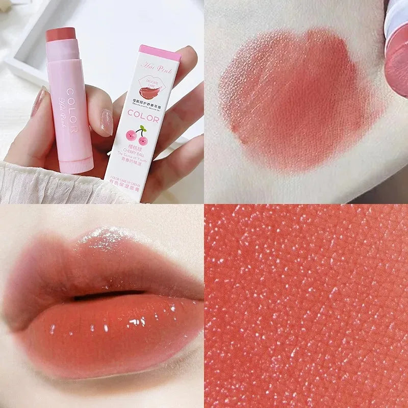 REAROYA Korean Moisturizing Lip Balm Glaze – 3 Colors Lip Balm Glaze Qst