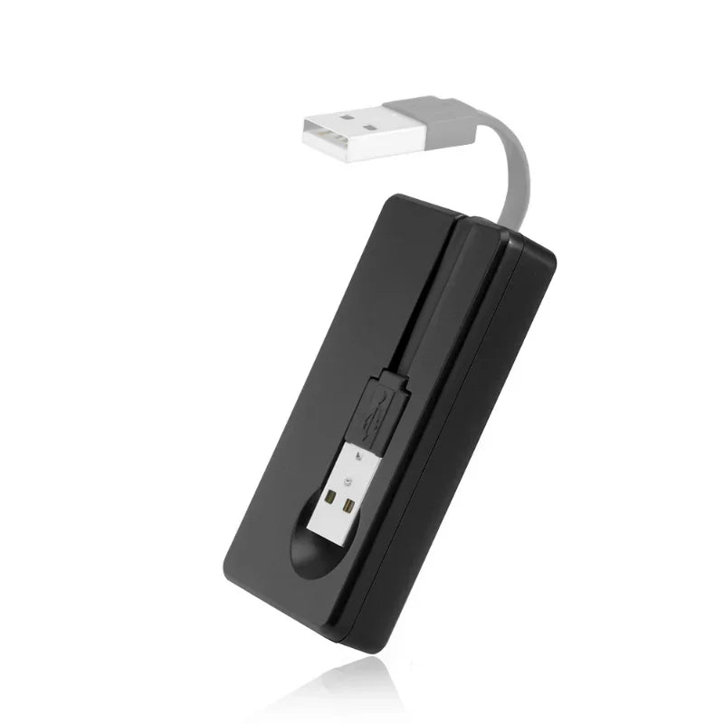 USB 2.0 Smart Card Reader – EMV, CAC, ID & Bank Cards USB Smart Card Reader Qme RT-SCR3