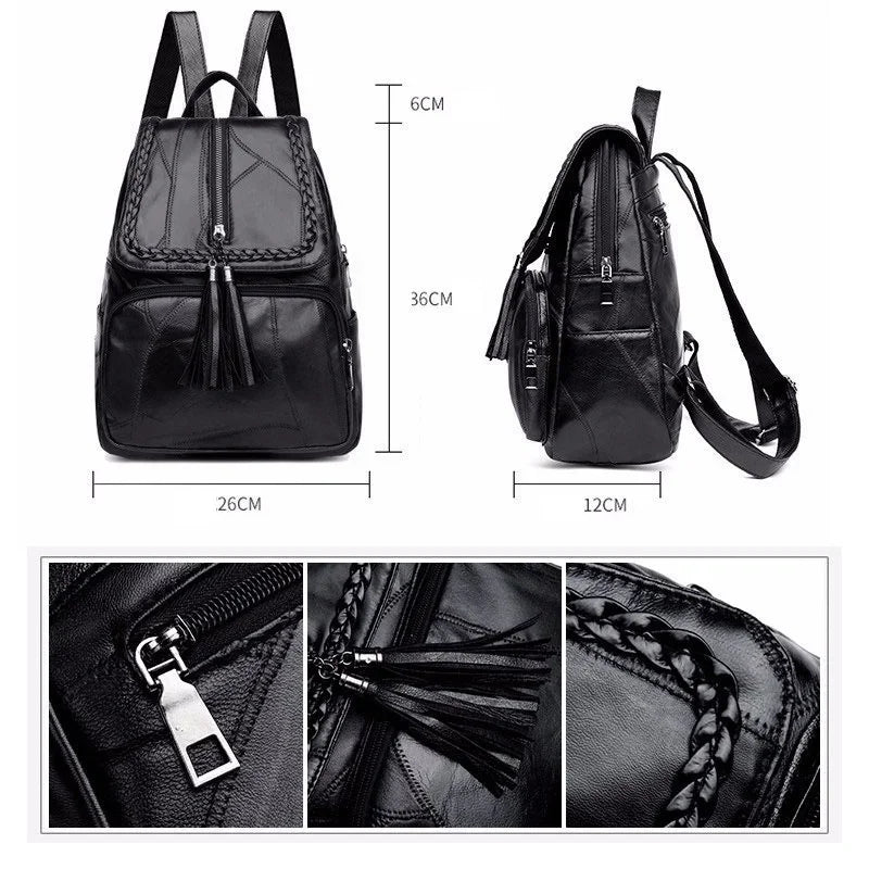 Qme Mini Men's Backpack – Small Shoulder Bag for School & Daily Use Mini Backpack Qme