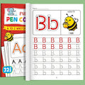 Children's A-Z Alphabet Practice Book – Writing & Drawing Kids Activity Book Qme Default Title