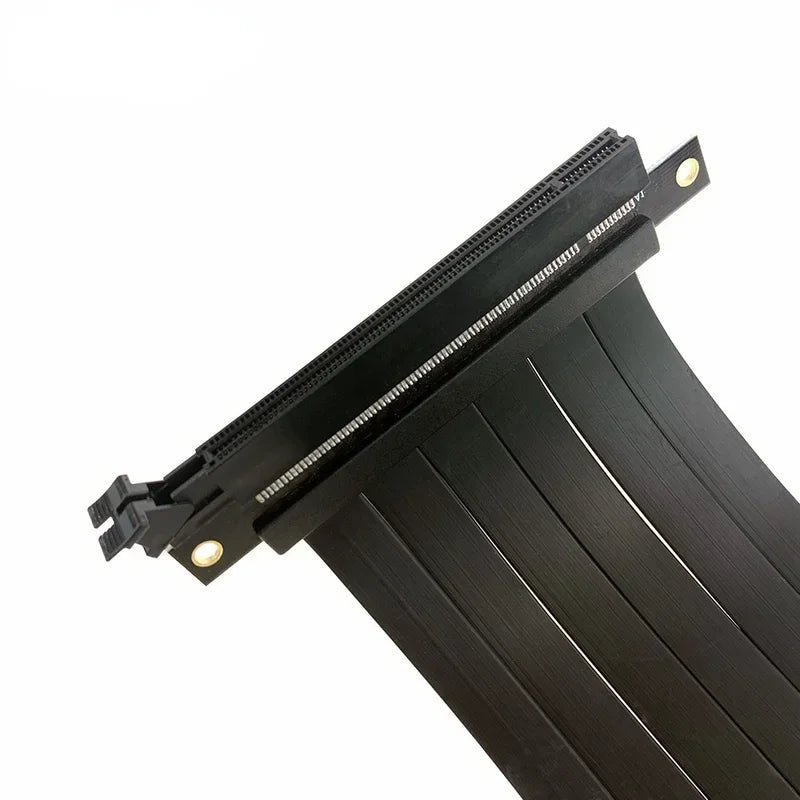 PCIe 3.0 x16 GPU Extension Cable Adapter 90° 180° Full Speed PCIe Extension Cable Qme