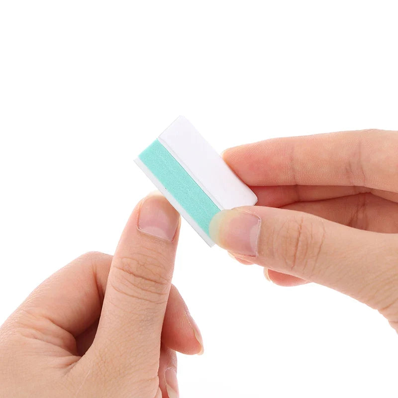 Nail Buffer Block Grit Sanding & Polishing File for UV Gel – 50pc Nail Buffer Block Qme