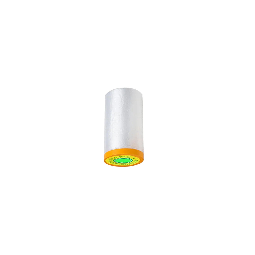 10M Pre-Taped Masking Film Plastic Drop Cloth Paint Cover Masking Film Cover Qme 55cmx10M