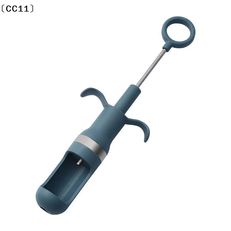 Cherry & Date Pitter Tool – 1-Second Pit Removal, Non-Slip Handle Fruit Pitter Tool Qme