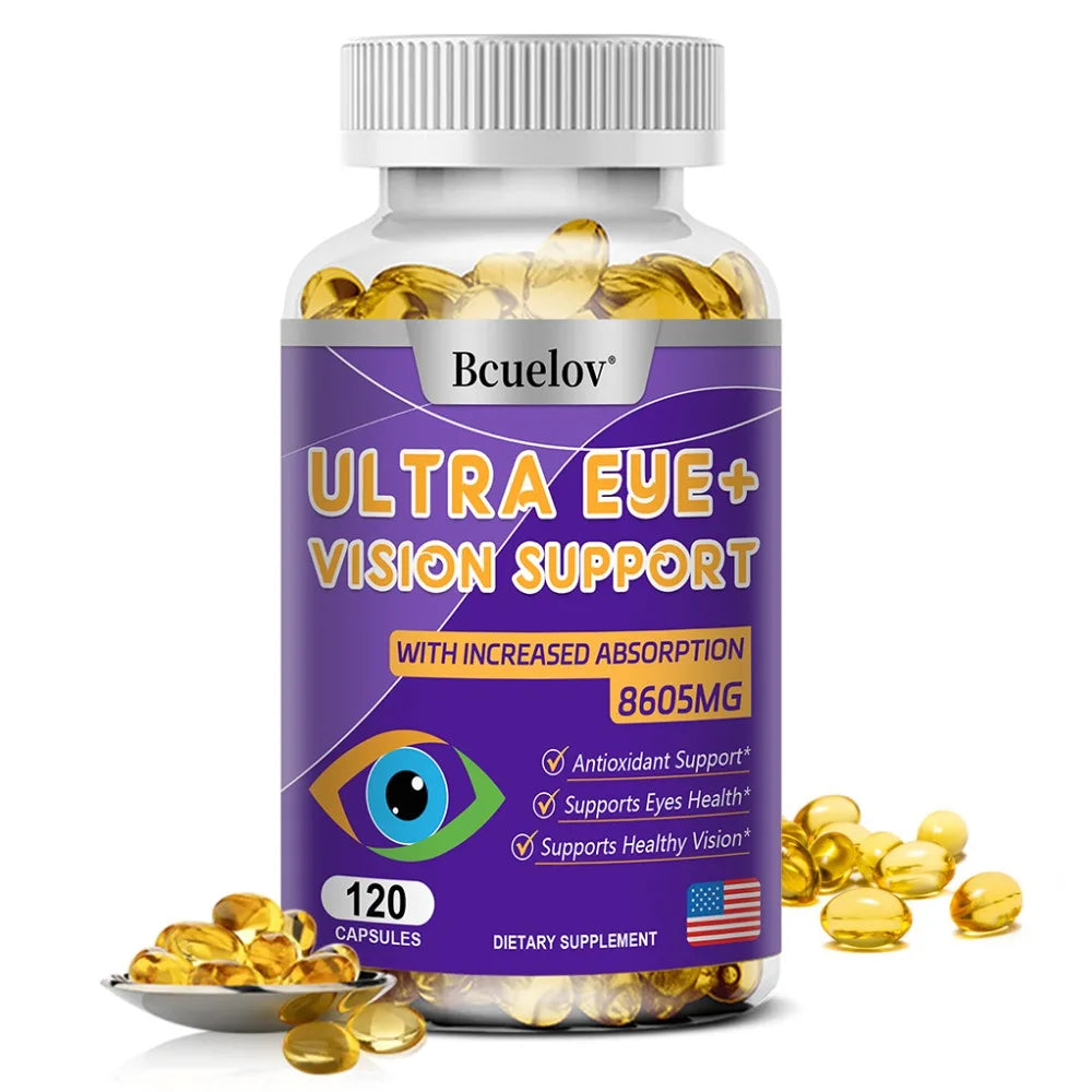 Lutein & Zeaxanthin Capsules – Eye Health & Vision Support Eye Health Supplement Qst