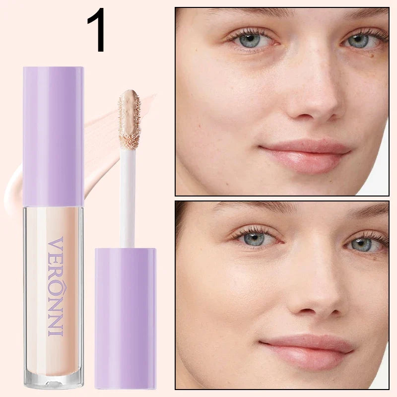VERONNI Full Coverage Liquid Under Eye Concealer – 6 Shades Liquid Concealer Qme 01