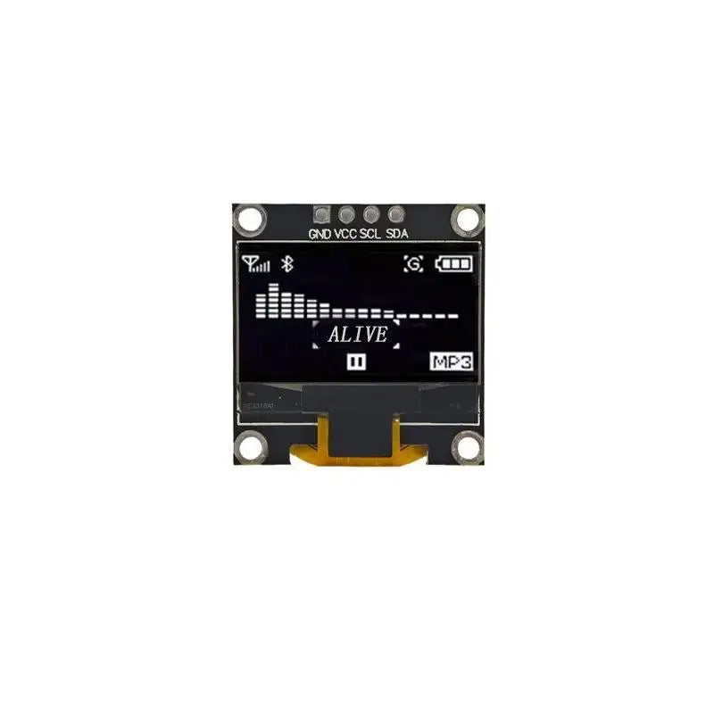 0.96" OLED Display Module 128x64 IIC 4-Pin DIY Screen Board OLED Display Module Qme A1