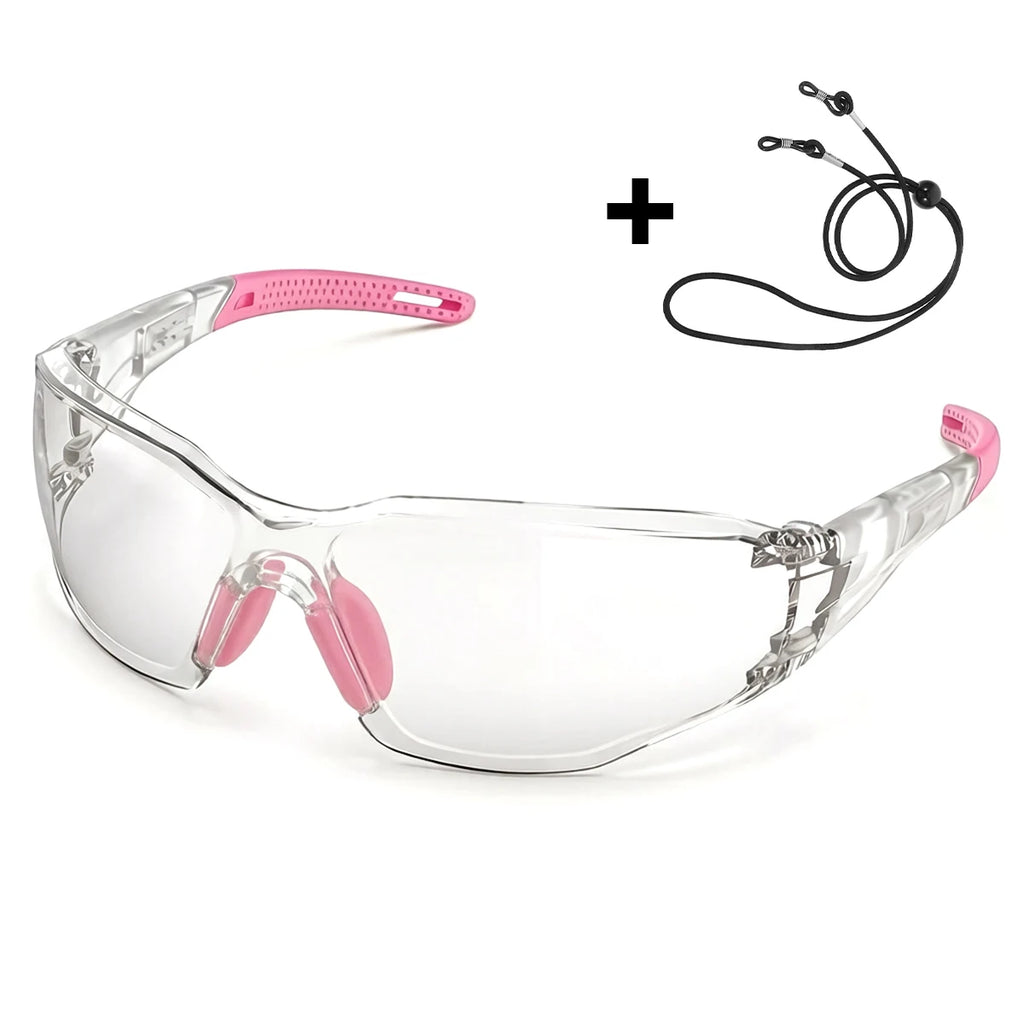 VOPHA HM12 Anti-Fog Safety Glasses – Blue Light Blocking Safety Glasses Qst Pink