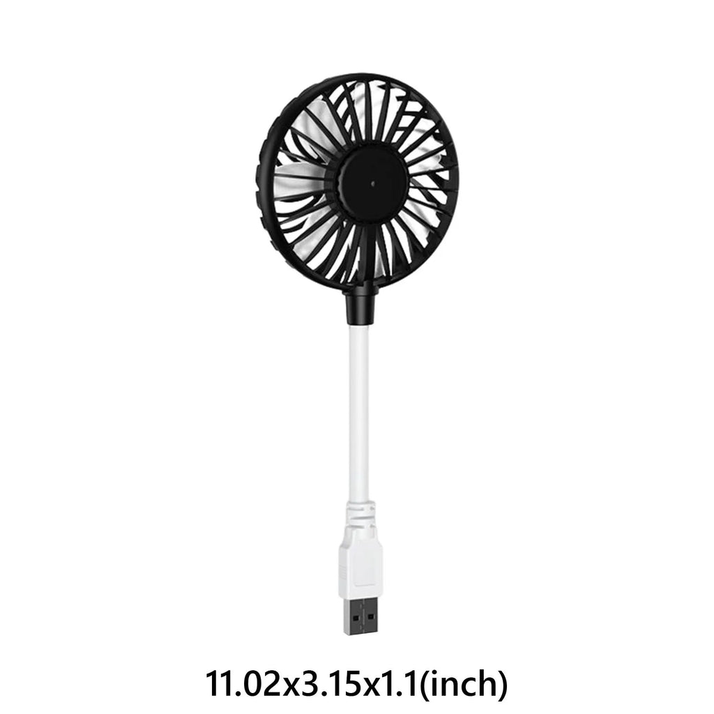 Mini USB Fan 360° Adjustable Portable Fan for Laptop & Desk Portable USB Fan Qme