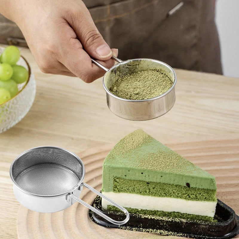 Stainless Steel Fine Mesh Flour Sieve & Sugar Shaker Flour Sieve Shaker Qst Default Title