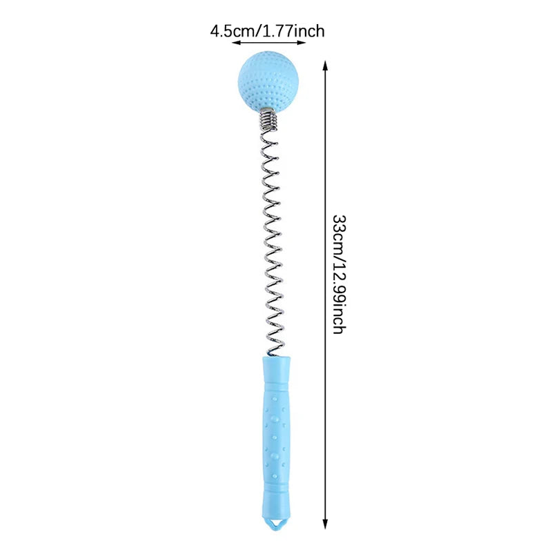 Manual Spring Ball Massage Hammer Stick – Full Body Massager Body Massage Tool Qst