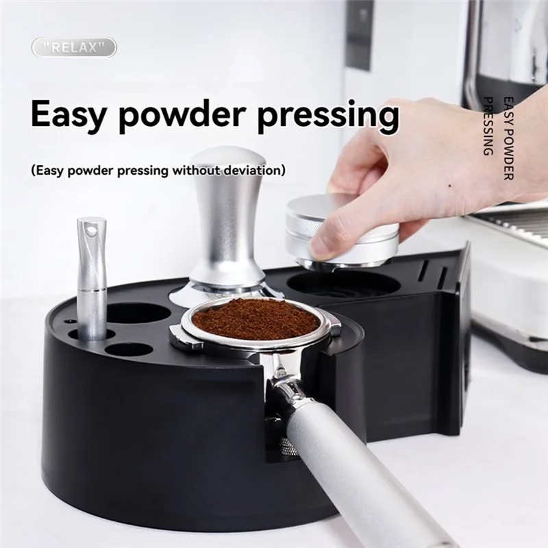 MiLESEEY B15C Espresso Tamping Station & Coffee Tool Organizer Espresso Tamping Station Qst