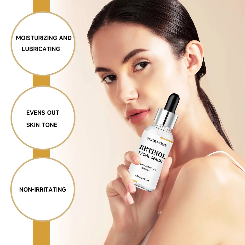 YOUNGCOME Retinol Serum – Vitamin C & Hyaluronic Acid Face Face Serum Qst