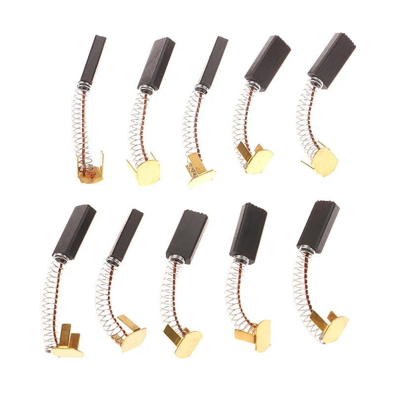 Motor Carbon Brushes 4–8mm | Power Tool & Machine Replacement Carbon Brush Set Qme