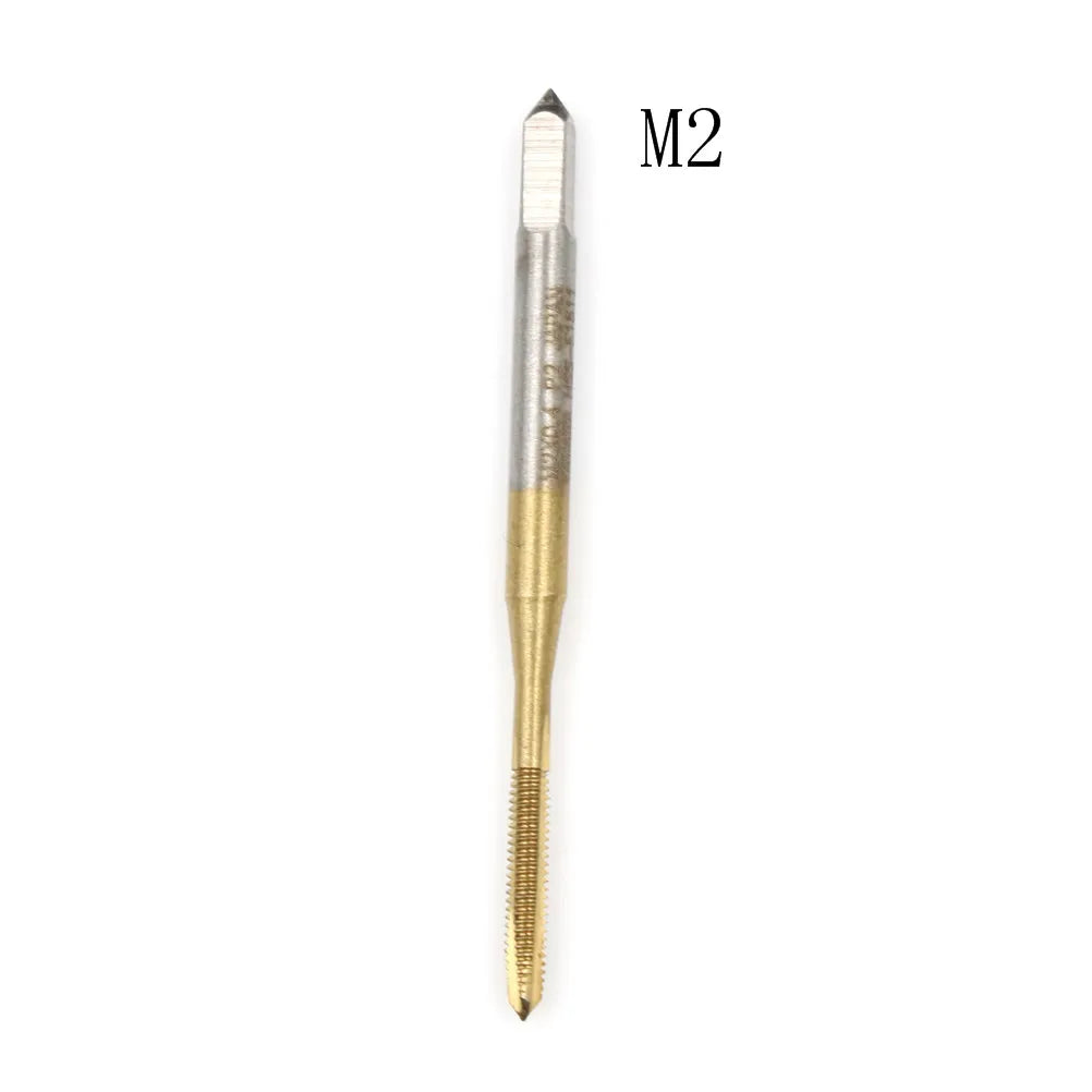 HSS Metric Straight Flute Thread Tap Set M2 M3 M4 M5 M6 M8 Thread Tap Set Qme M2